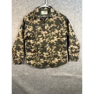 Urban Pipeline Men's Camo Quilted Shirt‎ Jacket XLarge Layering Outdoor